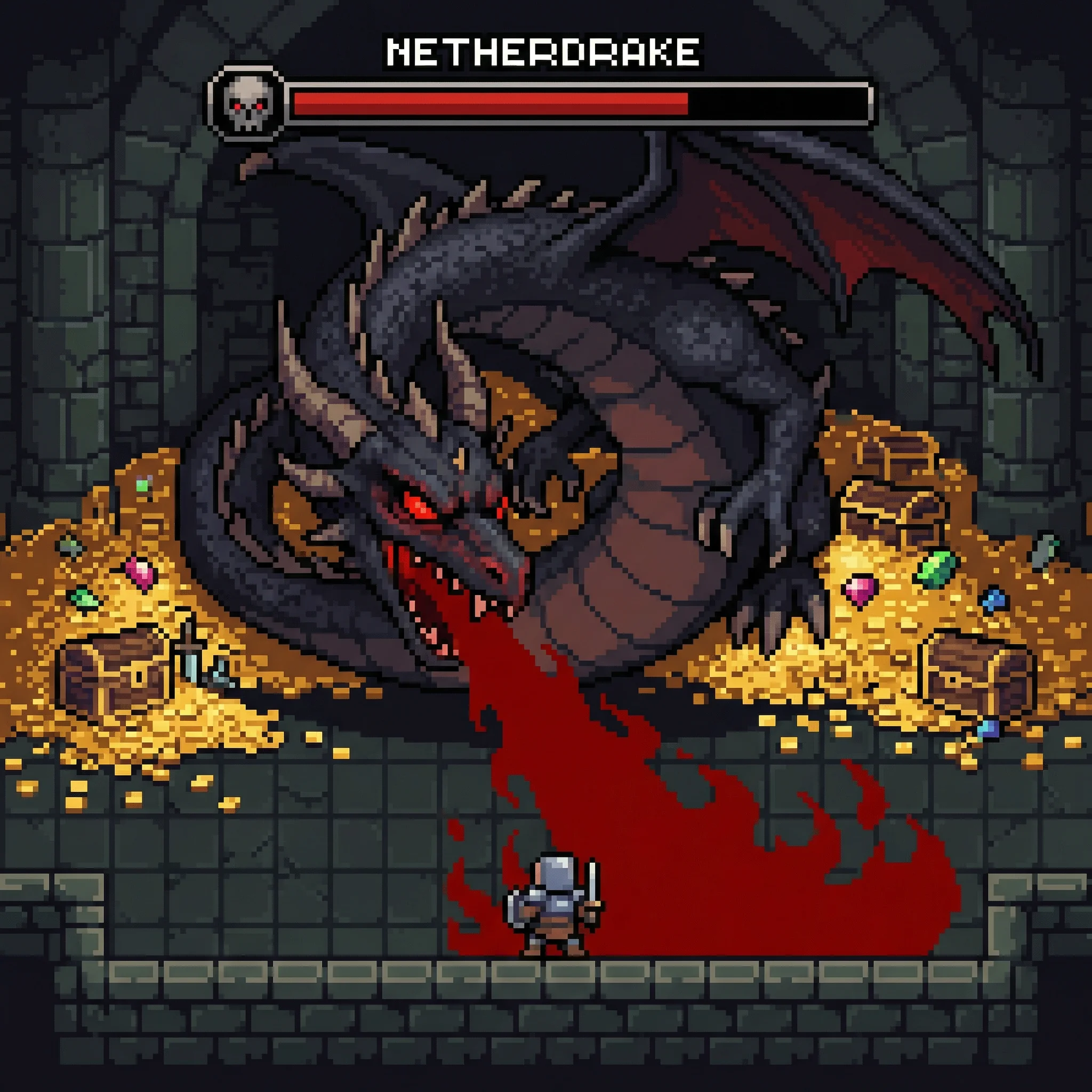 地牢Boss：冥渊巨龙 - pg游戏 Boss攻略